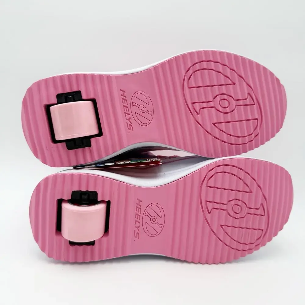 Heelys Girls Veloz Chi Hello Kitty Sneakers US 3 EU 34 Pink Canvas NIB